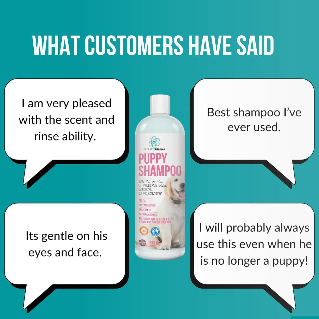 1 Gallon Tearless Puppy Shampoo and Conditioner - Groomers Choice - Made in the USA